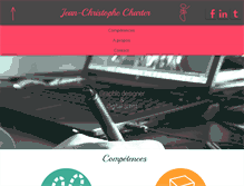 Tablet Screenshot of jccharter.com